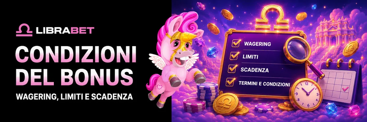 LibraBet Bonus Terms with Unicorn